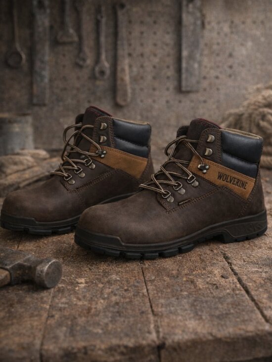 Wolverine Other - Wolverine Cabor 6" Waterproof Composite Toe Boots | Dark Coffee | Men’s 9 EW